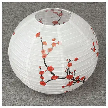 

14'' Lamp Shade Paper Lantern Oriental Style Light Decoration