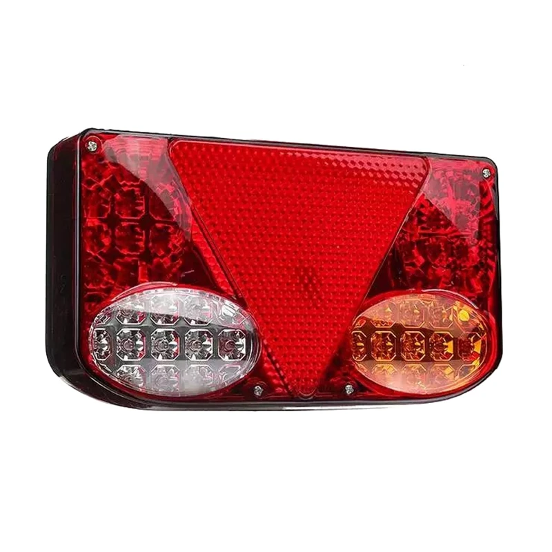 12V LED Car Trailer Truck Tail Light Taillight Rear Stop Brake Lamps Turn Signal for Pick-Ups Tippers Chassis Van | Автомобили и