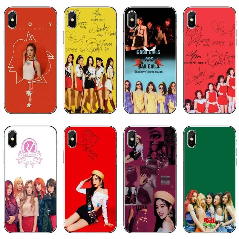 Red Velvet kpop Silicone phone case For Huawei P30 P20 pro P10 P9 P8 Lite nova 3i G8 P Smart plus 2018 2019 | Мобильные телефоны и
