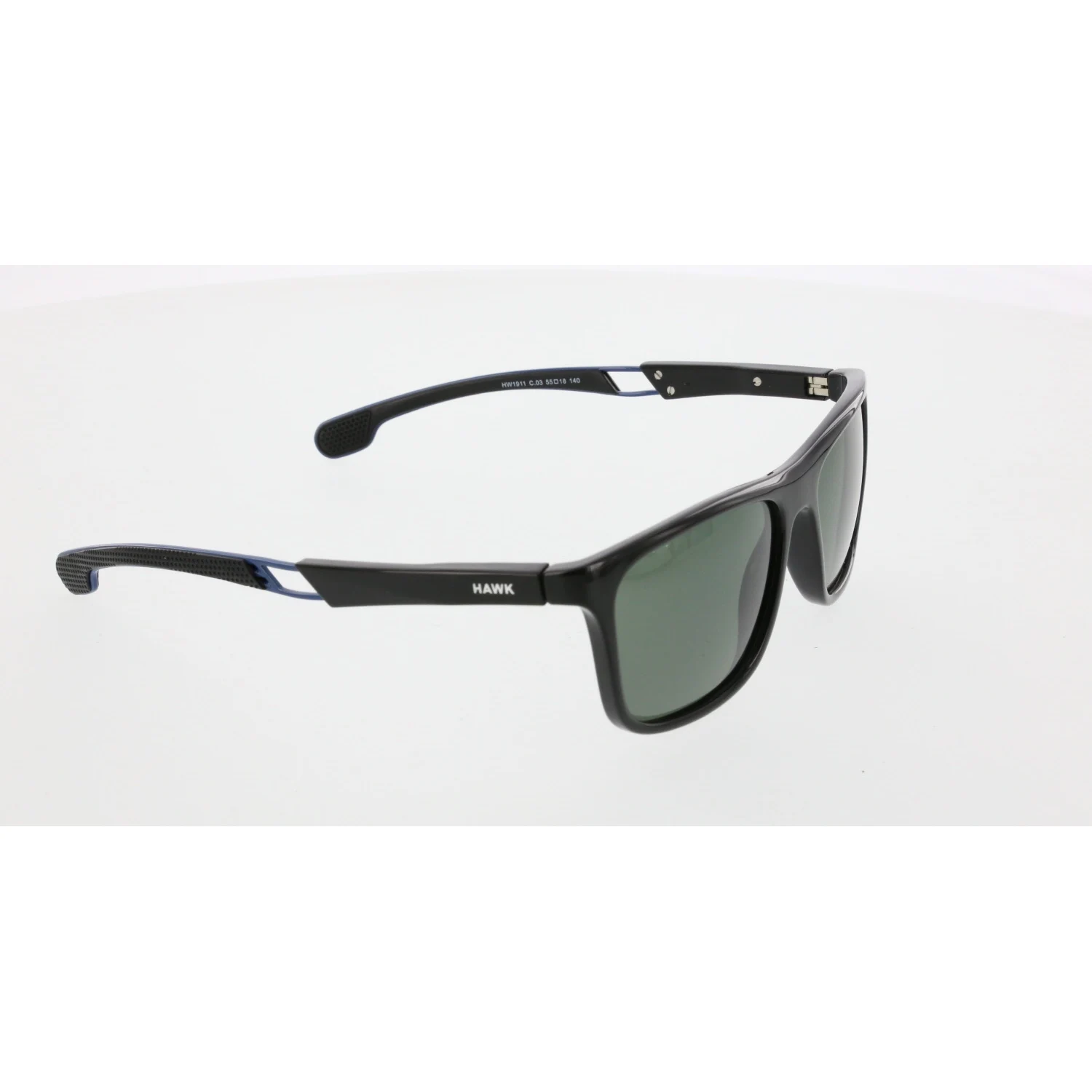 

Men's sunglasses hw 1911 03 bone black organic square 55-18-140 hawk