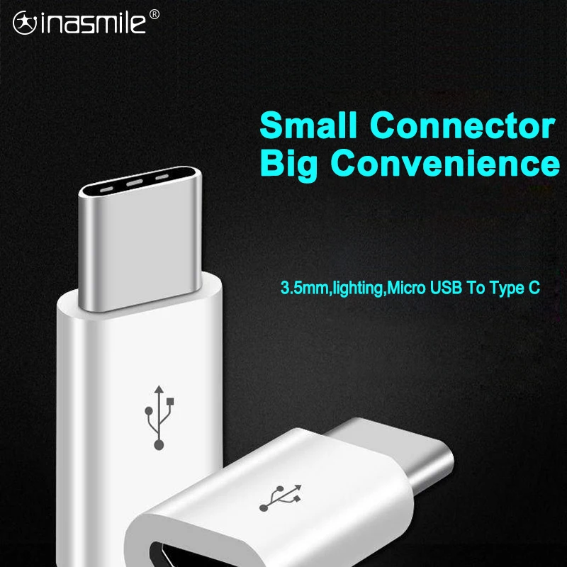 5 шт. адаптер для Apple iphone IOS 8pin к разъему типа c Huawei Xiaomi Samsung 3 мм Type C Micro USB