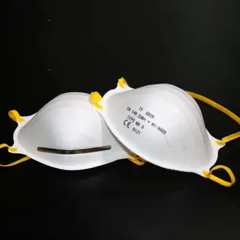 

head-mounted protective mask High efficiency filtration adjustable 3D fitting design Light and breathable