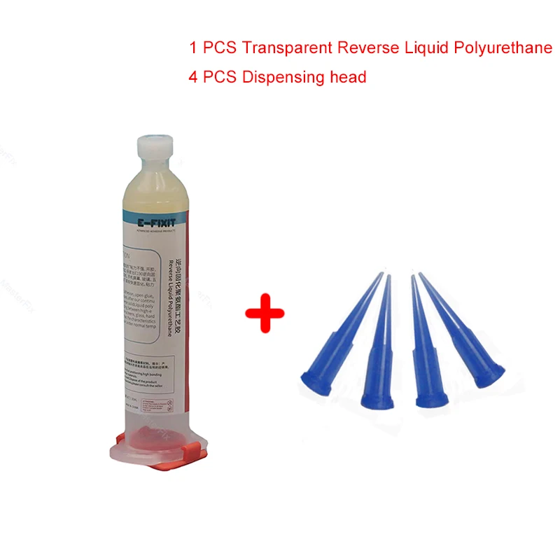 titanium filler rod E- FIXIT E190 Reverse Liquid Polyurethane Adhesive for Sticking Apple Stand/Curved Screen Liquid PUR Original Craft Glue best budget welding helmet Welding & Soldering Supplies