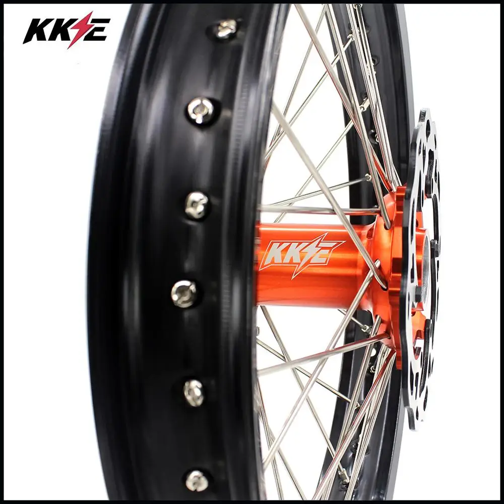 2 15*18 &quotэндуро заднее колесо для KTM EXC EXCF 125 150 200 250 300 350 450 2003 2019 оранжевый