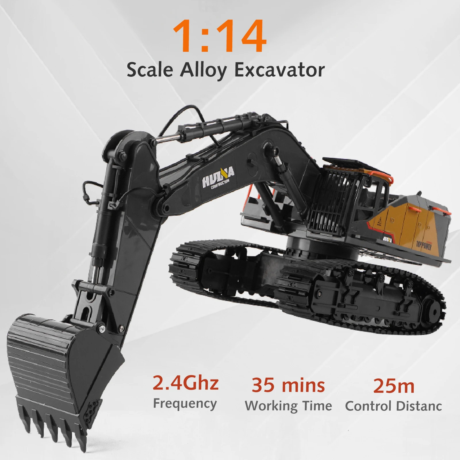 rc construction excavator