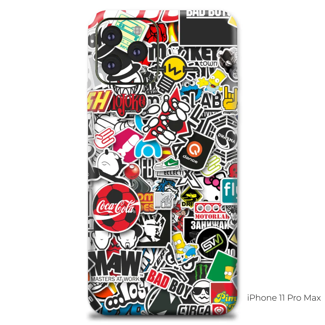 Iphone 11 sticker bomb case Clearance