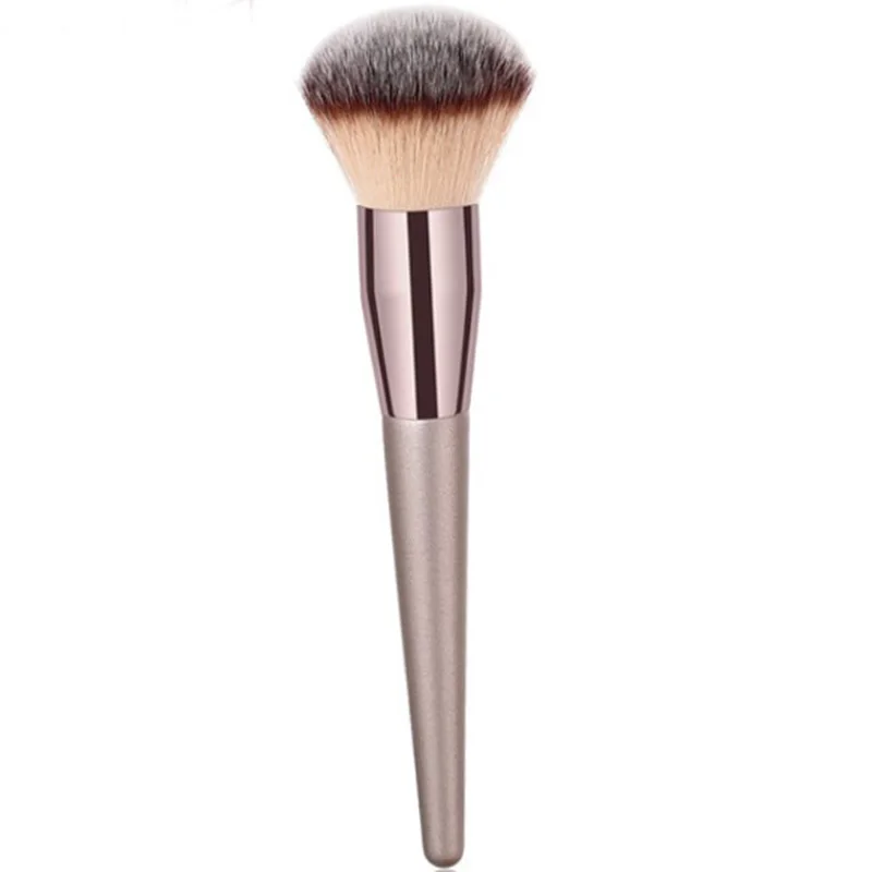 1 PC Makeup brush Кисти для макияжа цвета шампанского, золотой набор теней для век, кисть для пудры, Кисть для макияжа, набор инструментов - Цвет: 1 PC Makeup brush