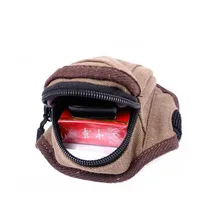 Мужская спортивная сумка для мобильного телефона из хлопка и льна, одноцветная сумка на запястье, Холщовая Сумка на руку для бега, чехол на руку