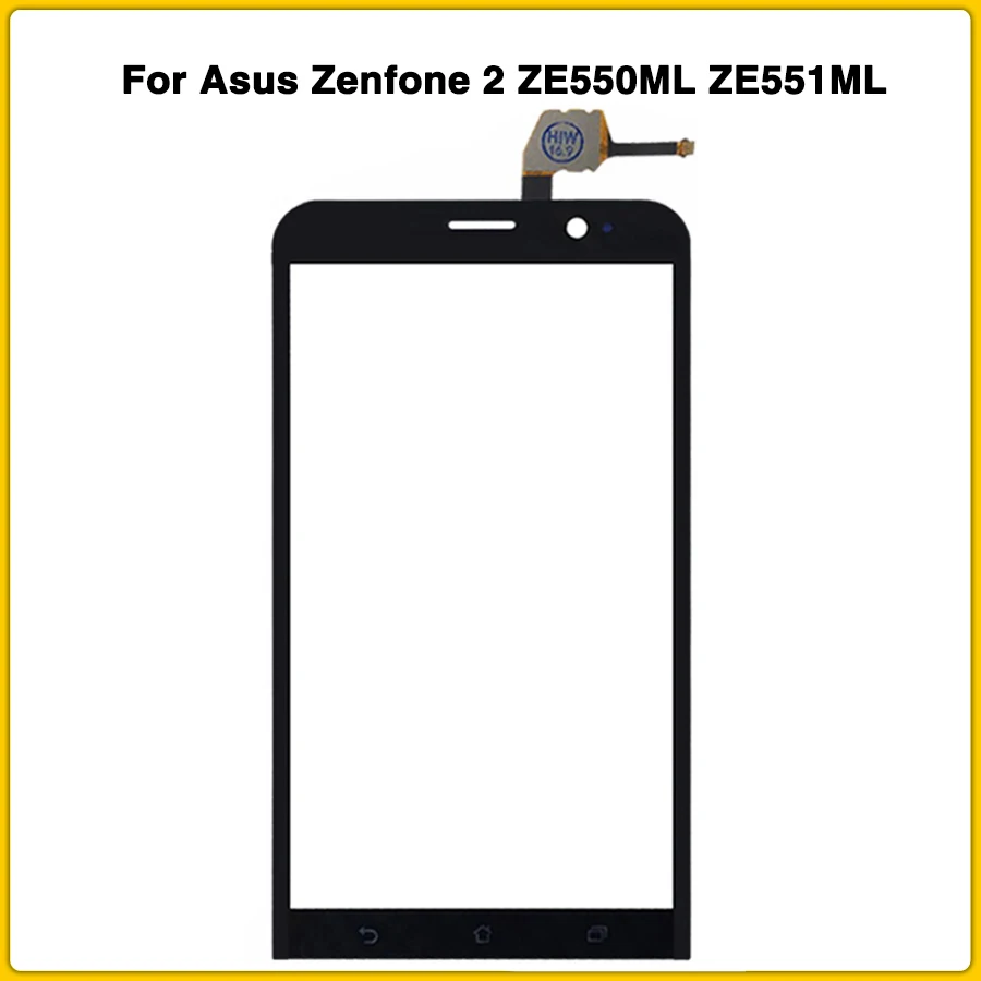 Сенсорный экран для Asus Zenfone 2 ZE550ML ZE551ML Сенсорная панель дигитайзер сенсор передняя стеклянная линза