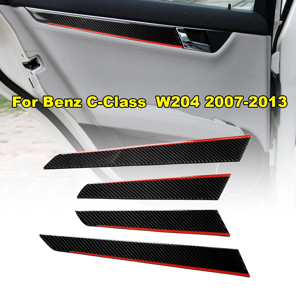 Для Mercedes C-Class W204 2007-2013 отделка автомобильной двери Замена 4 шт. водонепроницаемые части