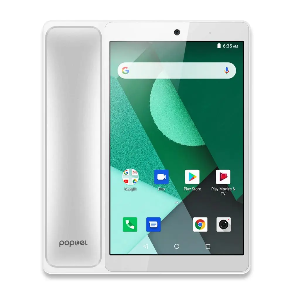Видеофон Poptel V9 Google play 8 дюймов 2 ГБ/16 ГБ bluetooth гарнитура для дома и