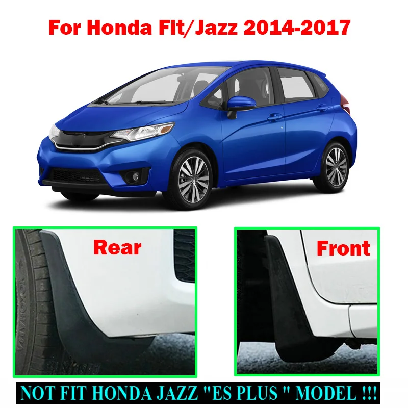 Брызговики для Honda Fit Jazz GK5 MK3 Брызговики Передние Задние аксессуары Автомобильные Брызговики