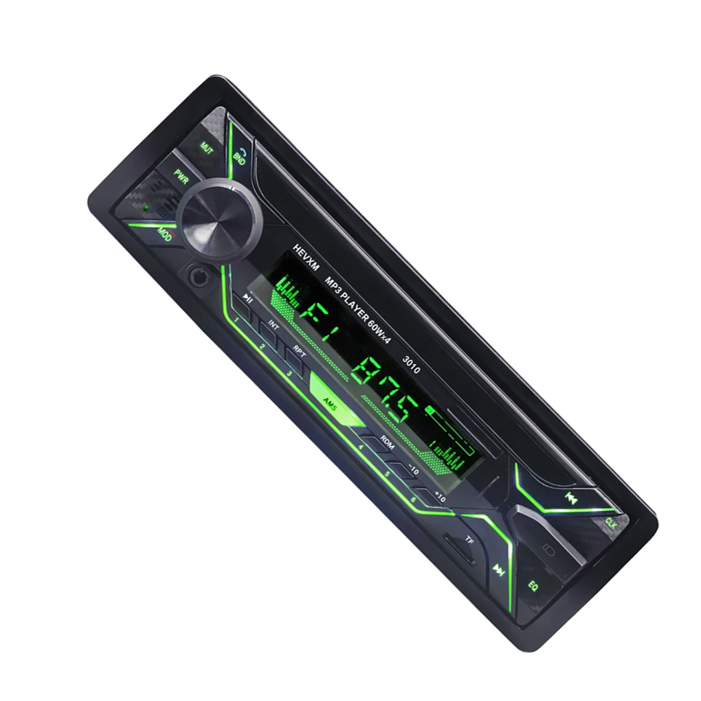 Автомобильный Радио стерео плеер Bluetooth AUX-IN MP3 FM/USB/1 Din/пульт дистанционного управления громкой связи авто MP3 аудио плеер