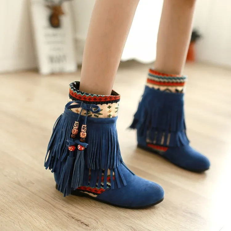 

Women's Short Boot Bootee Woman 2019 Lace Up Boots Booties Ladies Round Toe Autumn Shoes Ankle Winter Rubber Large Size Med