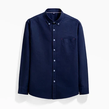 

Men Dress Shirt Quality Classic Bussiness Long Sleeve Solid Color Shirts Brand Male Shirts Y2245