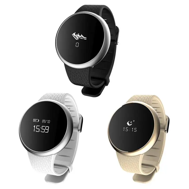 Bluetooth 4,0 смарт-браслет сердечного ритма насыщенность крови кислородом усталость 4-в-1 мониторинга Водонепроницаемый Быстрая зарядка смарт-браслет