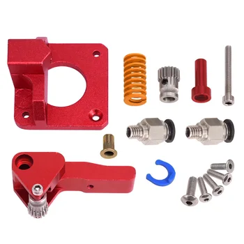 

3D Printer Accessories CR-10S Upgrade Extruder Dual Driver Remote Aluminum Extruder Right Hand Block Kit for 1.75mm Consumables