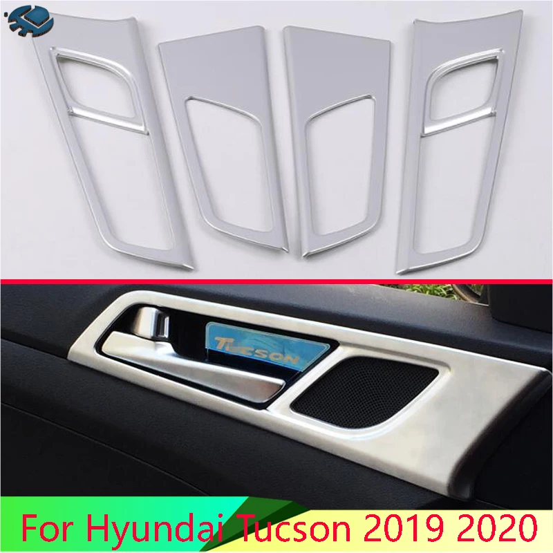 Хромированная Крышка для внутренней дверной ручки Hyundai Tucson хромированная крышка