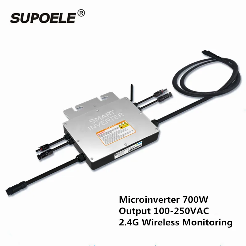 Водонепроницаемый микро инвертор IP65 400W 450W 500W 600W 700W на сетке интеллектуальный