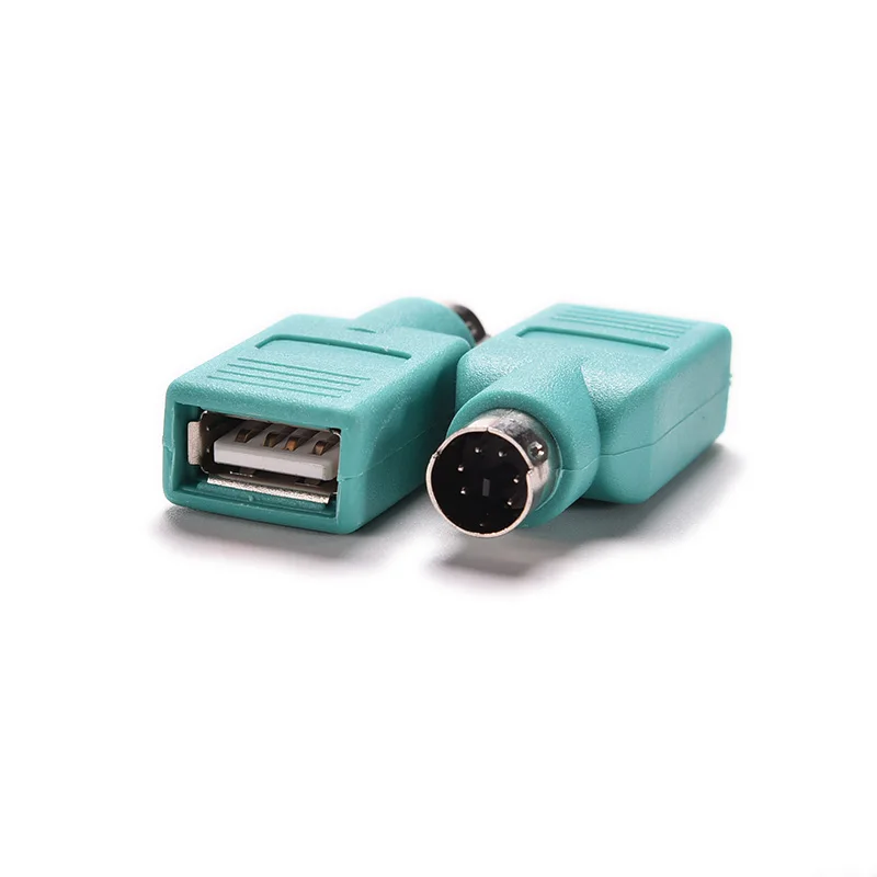 

for Computer PC Keyboards Mouse 2PCS USB Female in to PS2 Male Adapter Converter