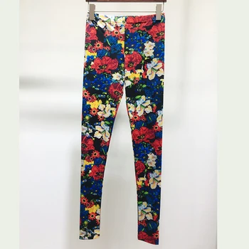 

Wwomens Spring/Summer Pants Elastic waist Colorful Harem Trousers Soft high quality for Female