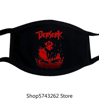 

Mens Slim Fit Mask Size S M L Xl 2Xl 3Xl Beserk Anime Manga 1 Washable Reusable Mask
