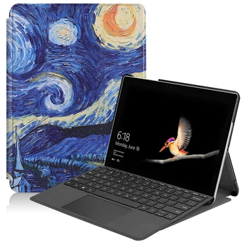 

Nice Printed Case For Microsoft Surface Go 10" 2018 Stand Cover Can Hold Keyboard Tablet Protective Shell Funda