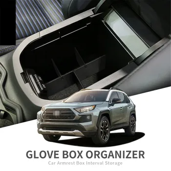 

Car Accessories Car Central Armrest Interval Central Console Tidying Box Storage Box For Toyota RAV4 RAV 4 2019 2020