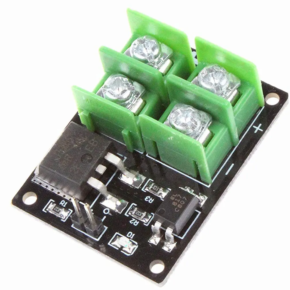 

3V 5V Low Control High Voltage 12V 24V 36V E-switch Mosfet Module For Arduino Connect IO MCU PWM Control Motor Speed 22A