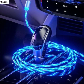 

Magnetic Cable Micro USB Type C For iPhone Lighting Cable 1M 2.4A Fast Charging Wire Type-C Magnet Charger Phone Cable