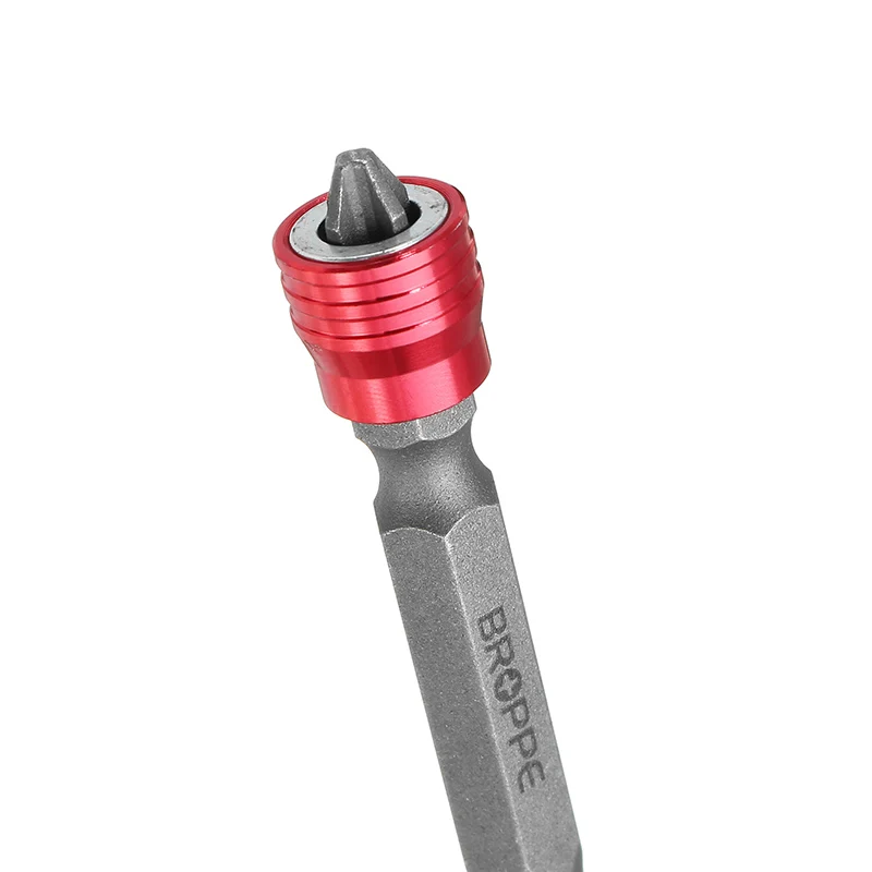 Drillpro 5 шт. 110 мм PH2 Магнитная отвертка Биты алюминиевое кольцо 1/4 дюймов шестигранный хвостовик отвертка