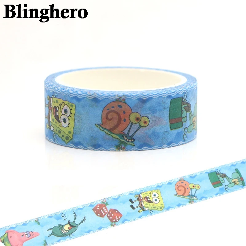 

CA158 Cartoon Anime Washi Tape Adhesive Tape DIY Decoration Sticker Scrapbooking Diary Masking Tape Stationery Sticker
