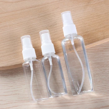 

1Pc 30/50/100ml Transparent Refillable Bottles Portable Empty Spray Perfume Atomizer Cosmetic Containers Makeup Tools Accessorie