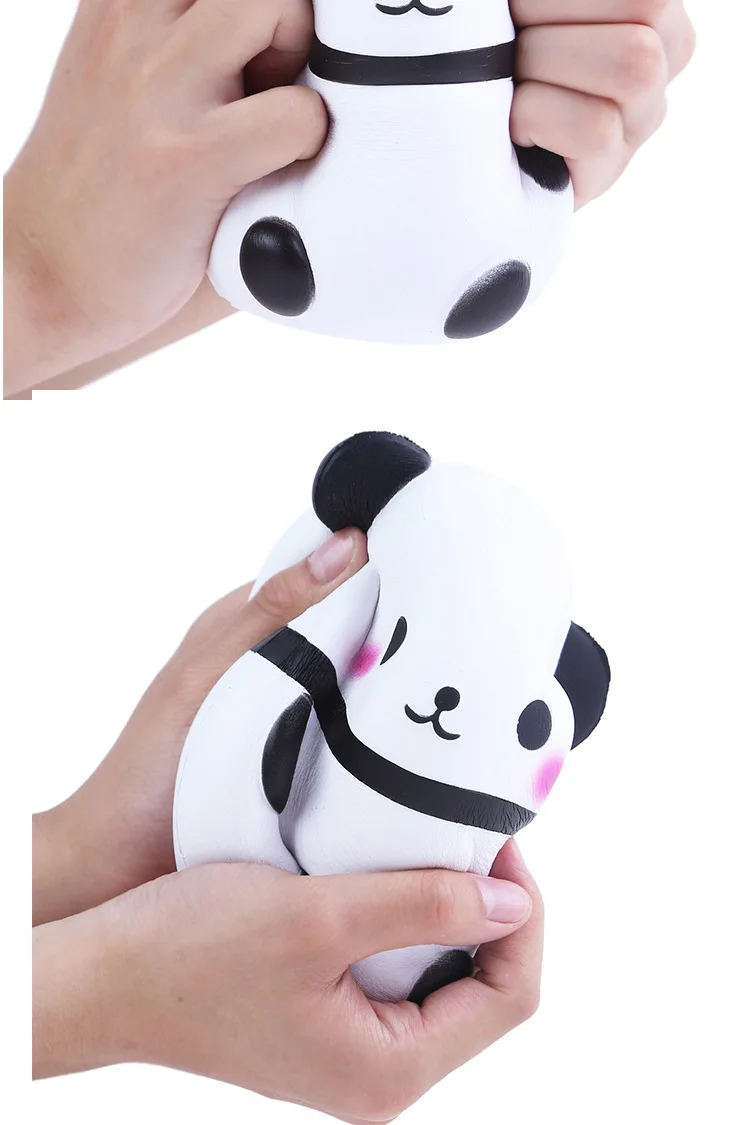 Мягкая игрушка в виде животных Kawaii Panda, медленно поднимающаяся креативная игрушка-игрушка с ароматом хлеба для снятия стресса, забавные игрушки для детей