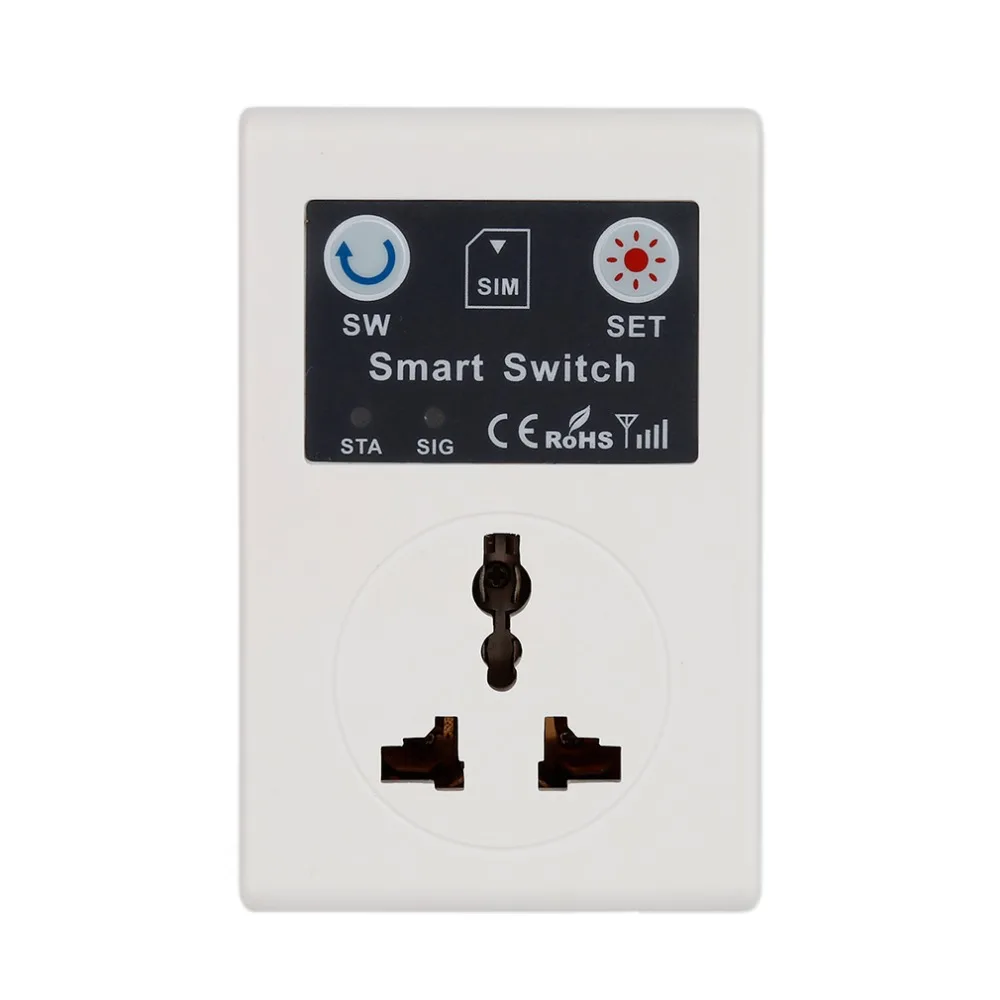 EU UK plug Cellphone Phone PDA GSM RC Remote Control Socket Power Smart Switch Drop shipping
