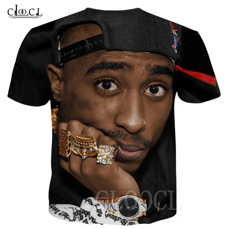 T Shirts 3d Print Tupac Amaru Shakur 