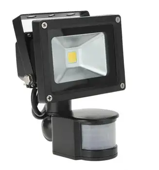 

10W White 800LM PIR Motion Sensor Outdoor Flood Lamp 85-265Vac