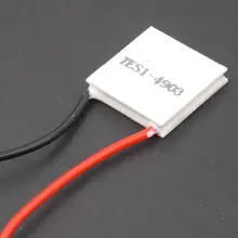 Полупроводниковый Холодильный лист TEC1-04903, TEC1-04904 4 V-5,8 V 3A 25*25*4,3mm разница температуры 66 градусов