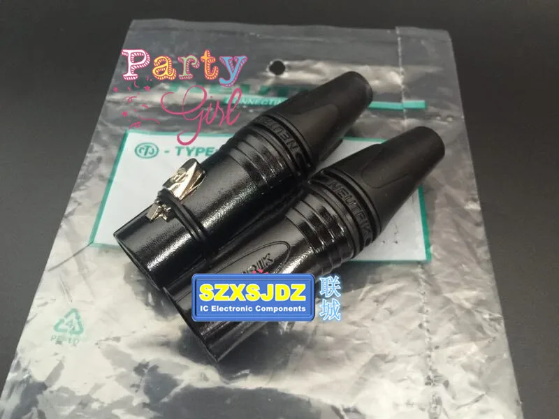 Versão atualizada 20 pçs в партии 10 шт nc3mxx &amp шт. nc3fxx para neutrik мачо e fêmea мкм conjunto de 3 pinos xlr