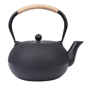 

Japanese Iron Tea Pot with Stainless Steel infuser Cast Iron Teapot Boiling Water Tea Kettle Oolong Tea teaware Gift