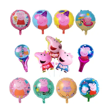 

New 18inch Peppa Pig George Foil Balloons Party Room Dcorations Foil Balloons Peppa Pig Peppa George Birthday supply