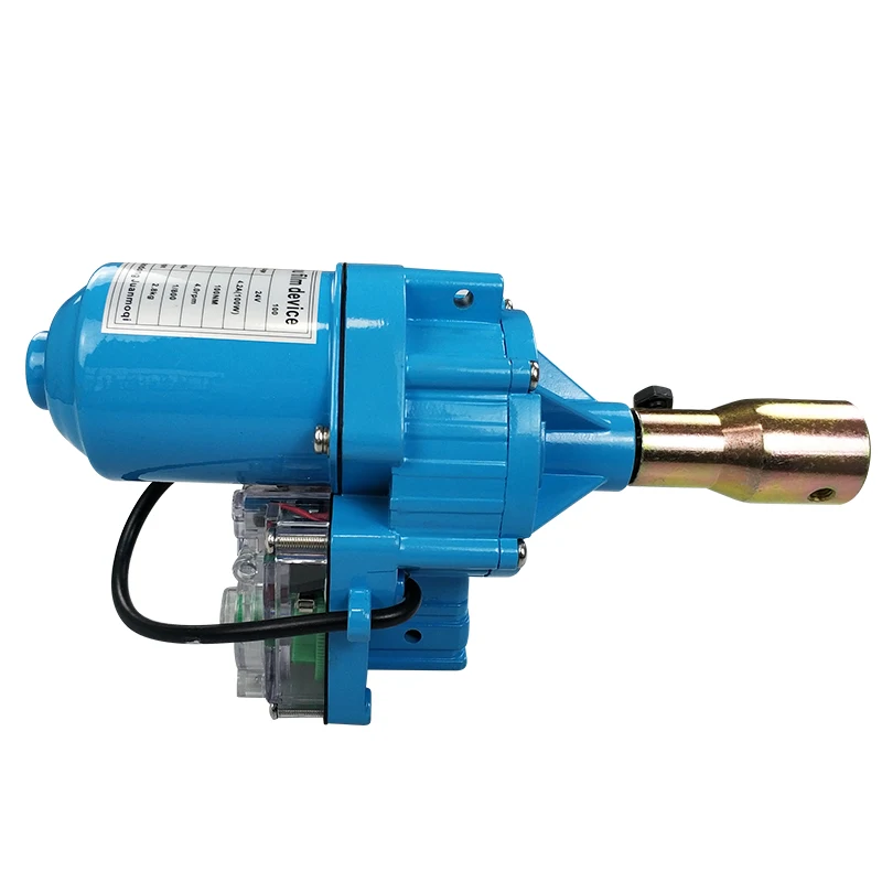 

100 Вт Электрический сверните вверх мотор Пластик парниковая пленка Roll Up ручной Электрический миксер для теста пленка от ветра машина шторы в простом стиле для вентиляции 24V