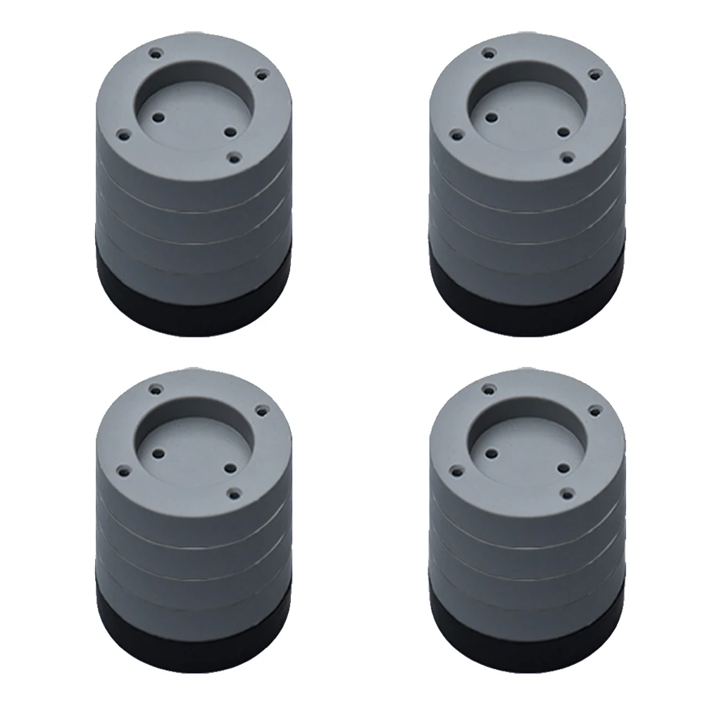 

4pcs Protective Non Slip Fixed Home Floor Mat Washing Machine Rubber Feet Pad Universal Furniture Accessories Anti Vibration