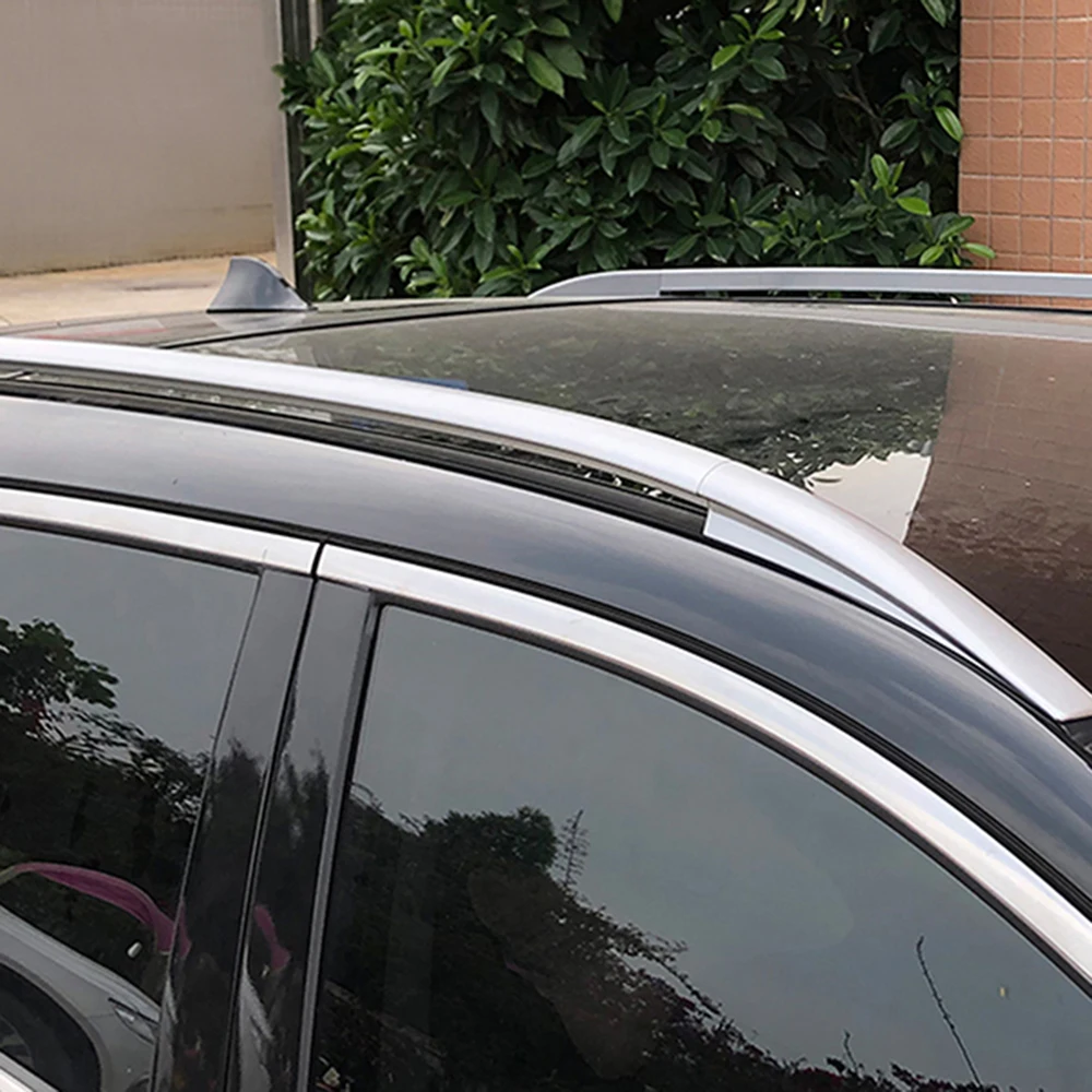 For Nissan Qashqai 2014-2020 Silver Roof Rack Rail Luggage