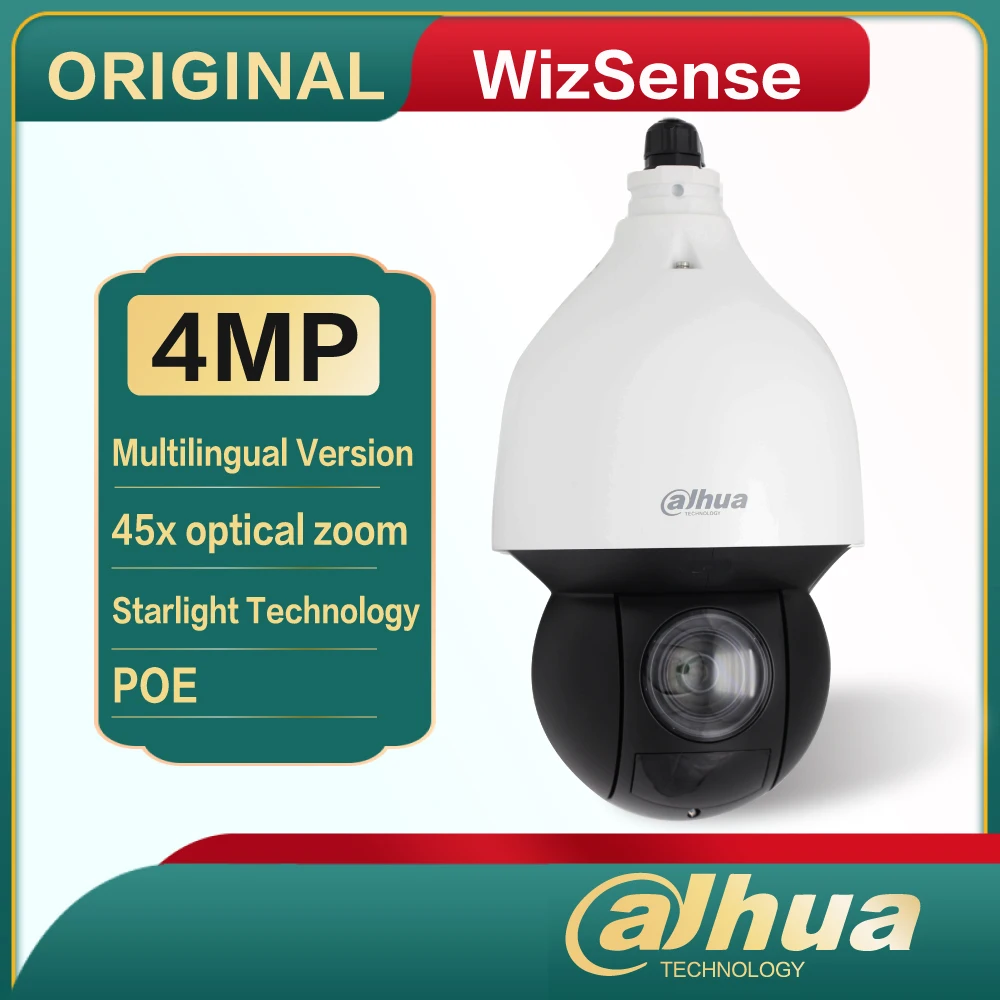 DH-SD5A445XA-HNR сетевой видеорегистратор Dahua 4MP 45x ночное видение ИК WizSense сети ip PTZ Камера