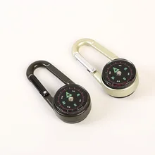 Прямая от производителя, металлический карабин, компас, двухсторонний компас DC27T2