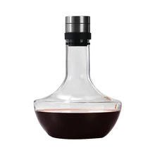 1000 мл Большой Графин ручной работы кристалл красное вино бренди бокалы для шампанского бутылка-декантер кувшин аэратор для семейного бара