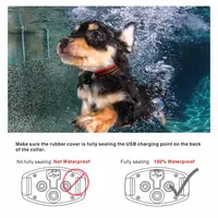 2 in 1 Dog Training Collar & Anti Bark Collar 600M Rechargeable Dog Electric Collar Waterproof Remote Dog Pet Product 5