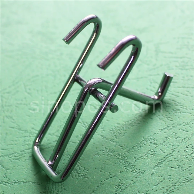 Heavy-Duty Gridwall Hooks for Any Retail Display (Pack of 25) with 4 in.  Hook and 6 in. Hook