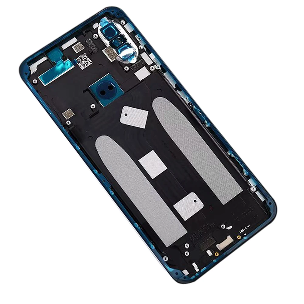 Корпус для Xiaomi mi A2 mi 6X батарея Дверь Металлическая задняя крышка телефон запасные части чехол с кнопочная панель